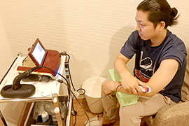 超音波治療・微弱電流治療・ハイボルテージ